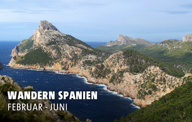 Spanien: Mallorca, durch die bizarre Bergwelt der Tramuntana